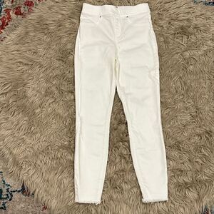 Spanx white jeans size small